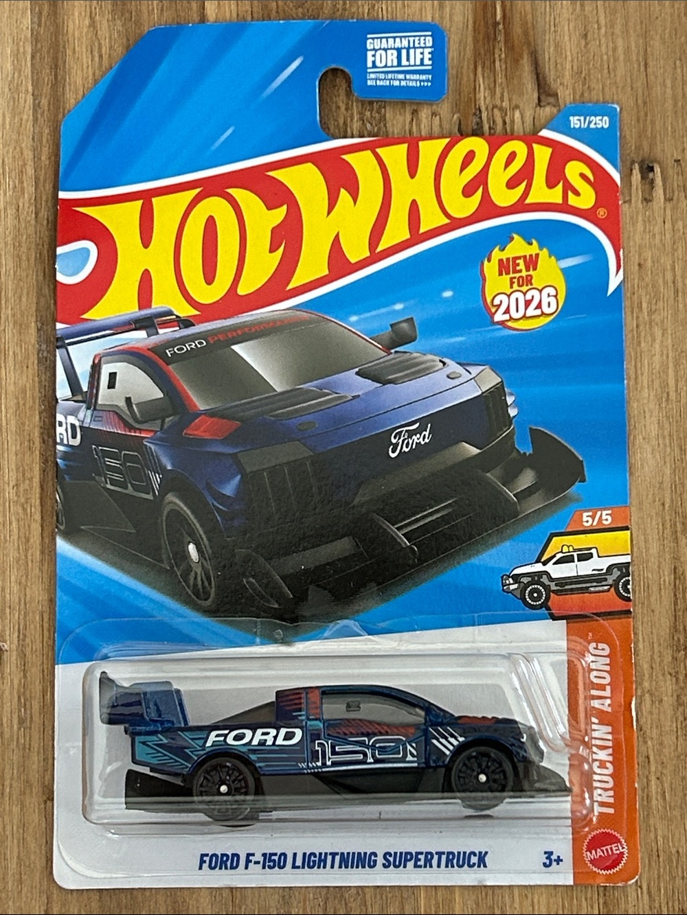Hot Wheels Ford F-150 Lightning Supertruck